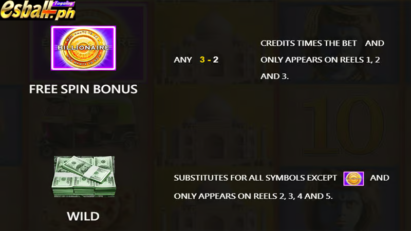 JDB Billionaire Slot Machine Special Symbol