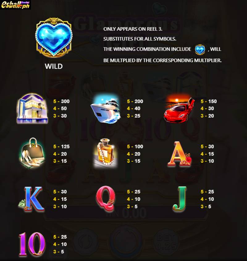JDB Glamorous Girl Slot Game 5