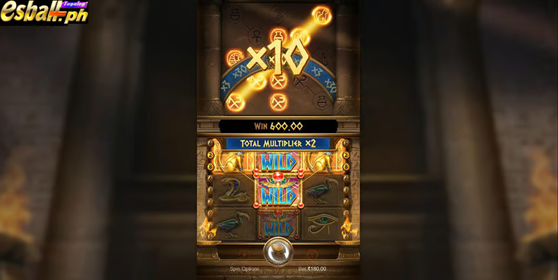 PG Symbols of Egypt Slot Machine Free Play Slot Easy Earn 1800X Bonus! 2