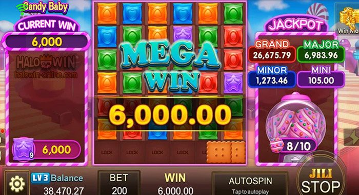 Hot 6 Candy-Themed Slot Machines: 5.? JILI Candy Baby Slot Machine Game