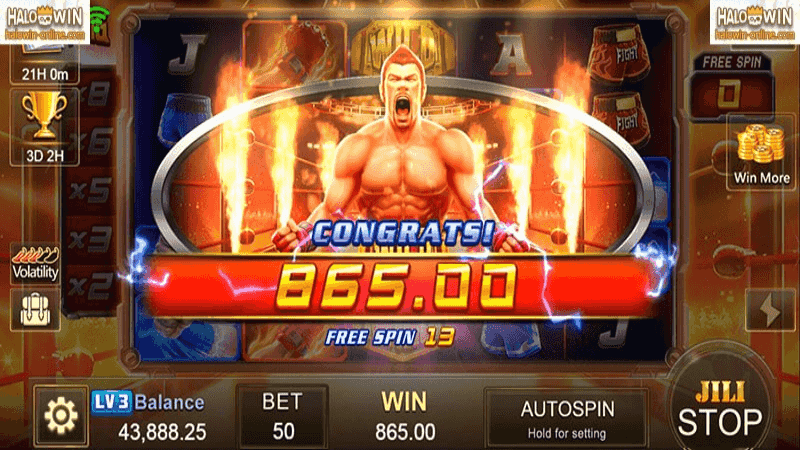 10 Best JILI Slot Game 2023: 6. JILI Boxing King Slot Game