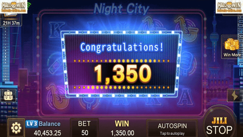 10 Best JILI Slot Game 2023: 7. JILI Night City Slot Game