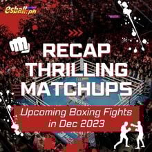 Recap Thrilling Matchups: Upcoming Boxing Fights in Dec 2023